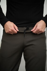 Фото - Зимові джогери Intruder SoftShell Basic кольору хакі - Men box