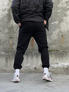 Фото - Трикотажні штани Intruder Fleece на флісі чорного кольору - Men box