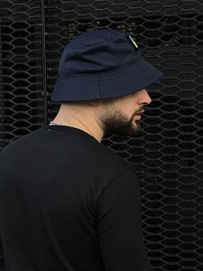 Фото - Синя панама від Intruder із патріотичним принтом UA - Men box