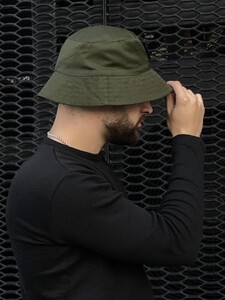 Фото - Панама у кольорі хакі Intruder із прапором України - Men box