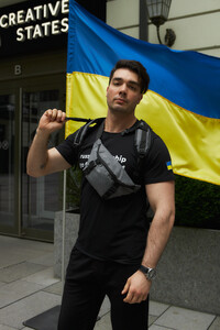 Фото - Поясна сумка Intruder Fazan у кольорі сірий меланж - Men box