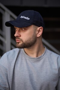 Фото - Унісекс бейсболка Intruder mal темно-синього кольору - Men box