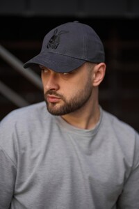 Фото - Всесезонна кепка від Intruder Bunny у сірому кольорі - Men box