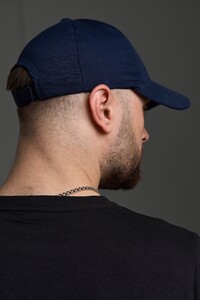 Фото - Всесезонная кепка Intruder MyCap в темно-синем цвете - Men box