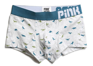 Фото - Комплект чоловічих боксерів із принтами Pink Hero, 5 шт. - Men box