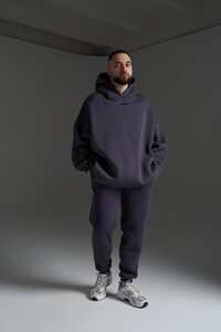 Фото - Чоловічий костюм на флісі від Intruder BOWL кольору графіт - Men box