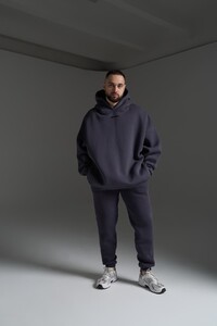 Фото - Чоловічий костюм на флісі від Intruder BOWL кольору графіт - Men box