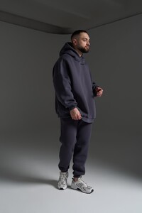 Фото - Чоловічий костюм на флісі від Intruder BOWL кольору графіт - Men box