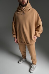 Фото - Базовий костюм на флісі Intruder BOWL кольору мокко - Men box