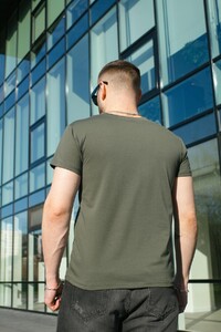 Фото - Футболка на кожен день від Intruder у кольорі хакі - Men box