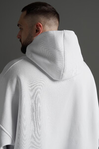 Фото - Оверсайз костюм на флісі від Intruder BOWL білого кольору - Men box