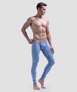 Фото - Подштанники мужские Seobean хлопковые голубого цвета - Men box