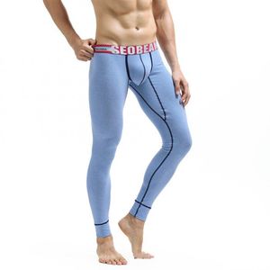 Фото - Подштанники мужские Seobean хлопковые голубого цвета - Men box