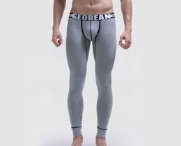 Фото - Кальсони Seobean сірого кольору з контрастними швами - Men box