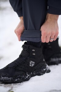 Фото - Штани утеплені чоловічі Intruder Softshell сірого кольору - Men box