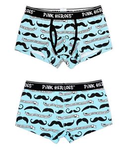 Фото - Стильные мужские боксеры "Усы" от Pink Hero - Men box