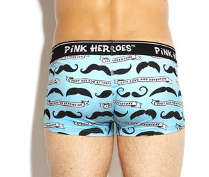 Фото - Стильные мужские боксеры "Усы" от Pink Hero - Men box