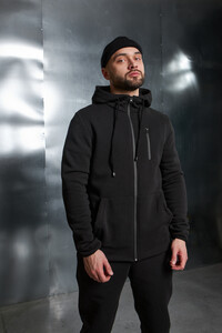 Фото - Базовий костюм на флісі Intruder Spirited Hot чорного кольору - Men box