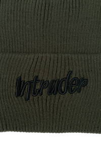 Фото - Шапка з відворотом від Intruder у кольорі хакі - Men box