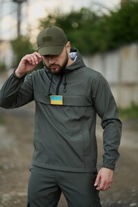 Фото - Анорак від бренду Intruder у кольорі хакі Terra - Men box