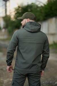 Фото - Анорак від бренду Intruder у кольорі хакі Terra - Men box
