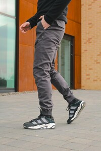 Фото - Штани Intruder Fast Traveller сірі з резинками внизу - Men box