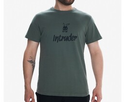 Фото - Бавовняна футболка Intruder Bunny кольору хакі - Men box