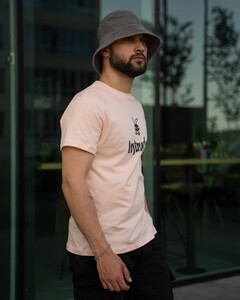 Фото - Футболка на каждый день от Intruder Bunny бежевая - Men box