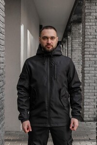 Фото - Універсальна куртка від Intruder Easy чорного кольору - Men box