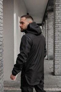 Фото - Універсальна куртка від Intruder Easy чорного кольору - Men box