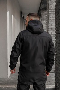 Фото - Універсальна куртка від Intruder Easy чорного кольору - Men box