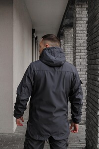 Фото - Демісезонна куртка Intruder Easy сірого кольору - Men box