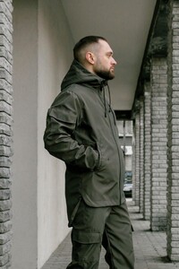 Фото - Демісезонна куртка для чоловіків Intruder кольору хакі Easy - Men box