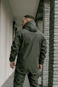 Фото - Демісезонна куртка для чоловіків Intruder кольору хакі Easy - Men box