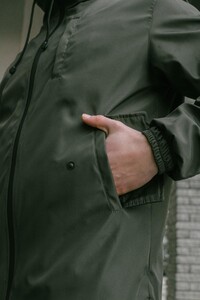 Фото - Демісезонна куртка для чоловіків Intruder кольору хакі Easy - Men box