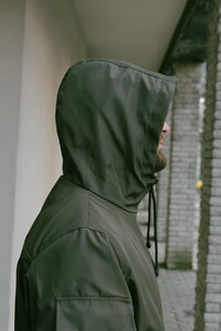Фото - Демісезонна куртка для чоловіків Intruder кольору хакі Easy - Men box