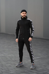Фото - Мужские черные спортивки от бренда Intruder Dazzle - Men box