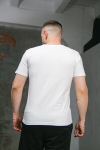 Фото - Базова чоловіча футболка від Intruder з патріотичною наклейкою - Men box