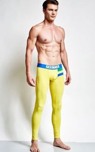 Фото - Стильные желтые подштанники Seeinner - Men box