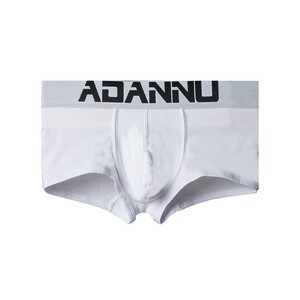 Фото - Мужские трусы хипсы от бренда Adannu белого цвета - Men box