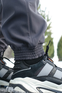 Фото - Штаны утепленные Intruder Flash Softshell серого цвета - Men box