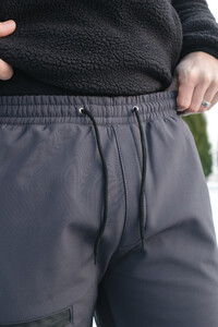 Фото - Штаны утепленные Intruder Flash Softshell серого цвета - Men box
