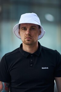 Фото - Універсальна панама на літо Intruder білого кольору - Men box