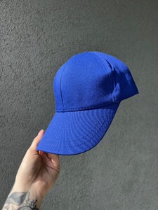 Фото - Однотонна бейсболка Intruder MyCap у синьому кольорі - Men box