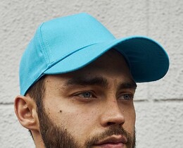 Фото - Унисекс бейсболка Intruder MyCap бирюзового цвета - Men box