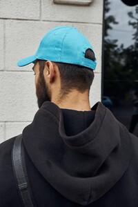Фото - Унісекс бейсболка Intruder MyCap бірюзового кольору - Men box
