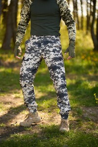 Фото - Штани-джогери Terra Intruder в темно-зелений піксель - Men box