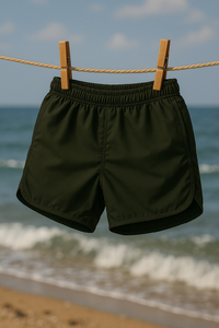 Фото - Чоловічі шорти для пляжу від бренду Intruder кольору хакі - Men box