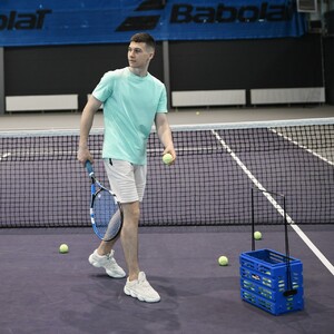 Фото - Бежеві чоловічі шорти Pobedov Frame прямого крою - Men box