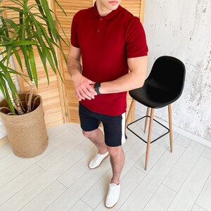 Фото - Хлопковые темно-синие мужские шорты Pobedov Lapsha - Men box